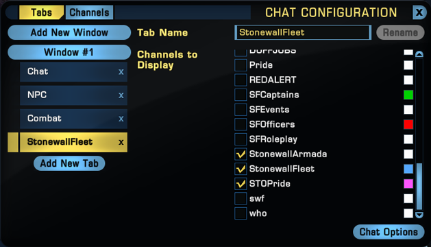 Chat Configuration